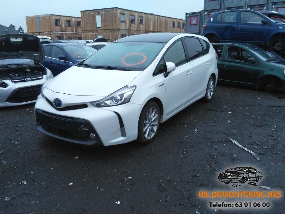 Toyota Prius +7 2012-2020 (Type III) (stasjonsvogn) (stasjonsvogn), Motorkode: 2ZR-FXE, Girkassekode: 