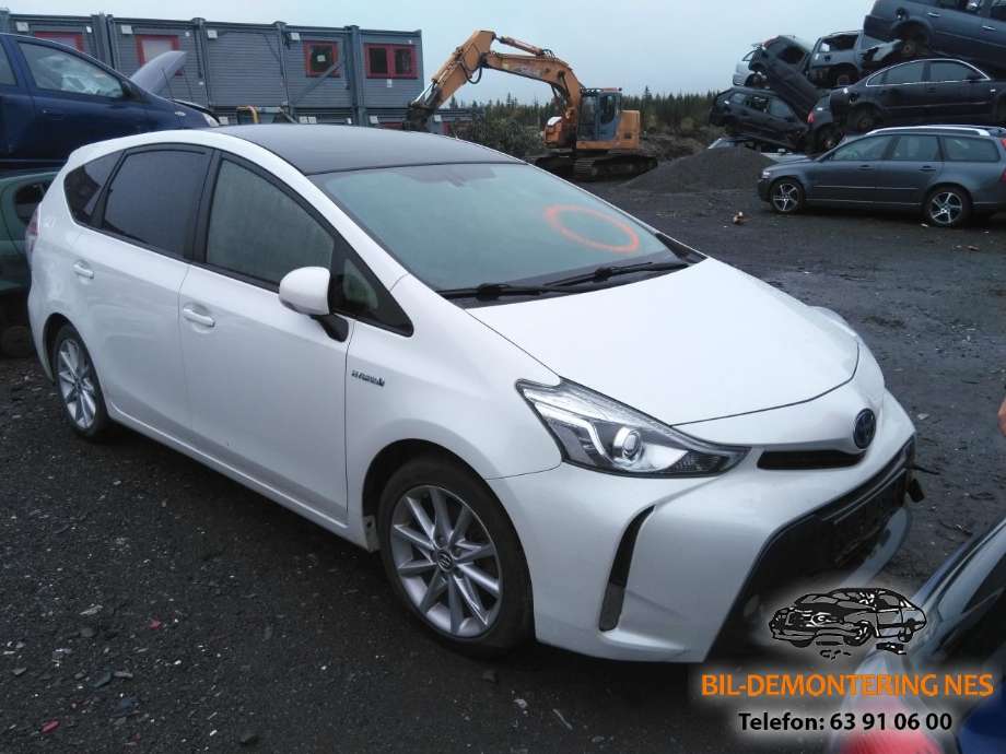Toyota Prius +7 2012-2020 (Type III) (stasjonsvogn) (stasjonsvogn), Motorkode: 2ZR-FXE, Girkassekode: 