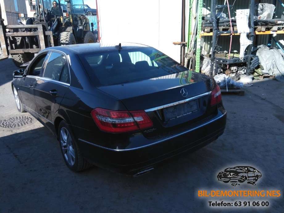 Mercedes E-Klasse 2009-2013 (Fase 1) (W212) (W212), Motorkode: 651925, Girkassekode: 722996