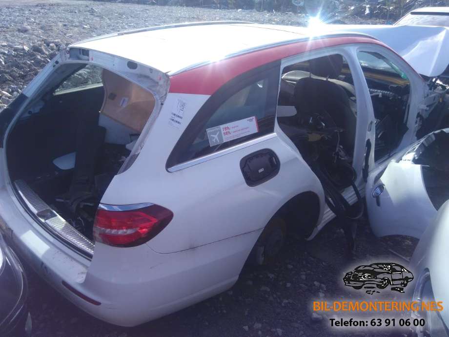 Mercedes E-Klasse, 2016-2023 (W213) (W213) delebil , Motorkode: 654920, Girkassekode: 72500820152307