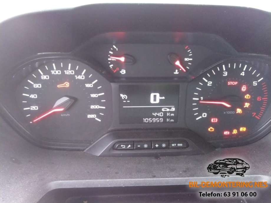 Peugeot Partner 2019-->> (Type III) , Motorkode: YH01, Girkassekode: 1612345080/9808323680