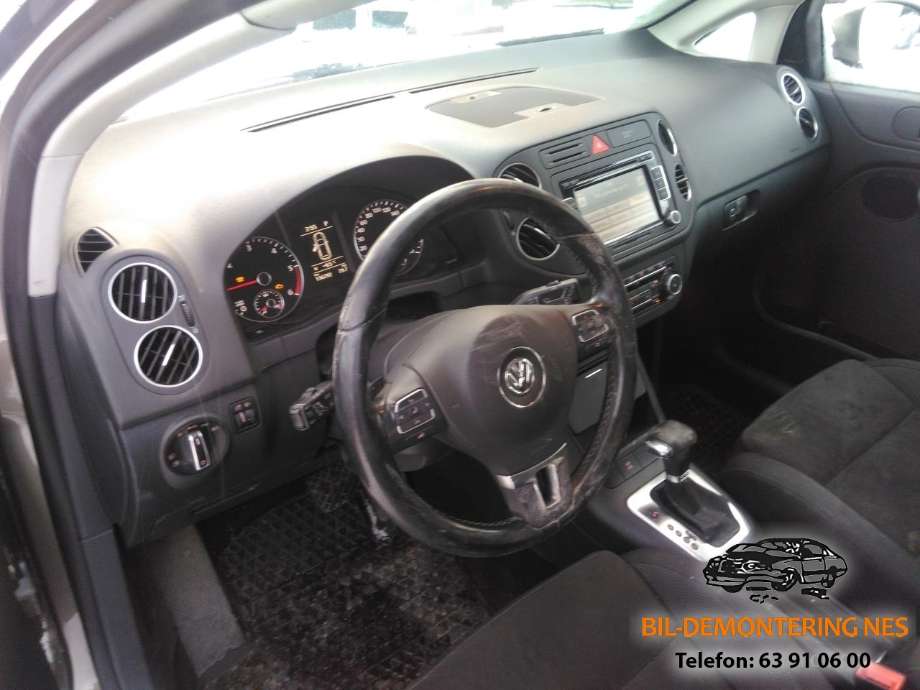 VW Golf, Plus/Cross 2009-2013 (Fase 2) , Motorkode: CAY, Girkassekode: 
