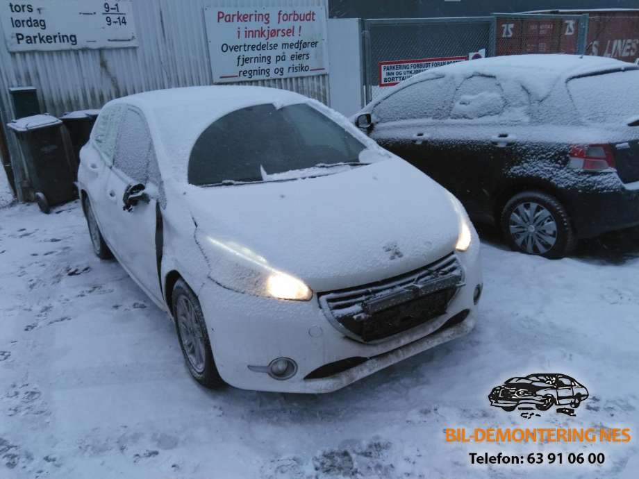 Peugeot 208 2012-2019 (Type I) , Motorkode: 8H01, Girkassekode: