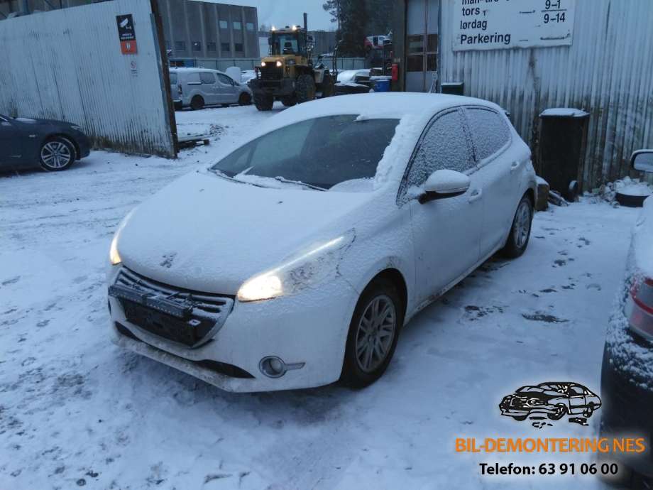 Peugeot 208 2012-2019 (Type I) , Motorkode: 8H01, Girkassekode: