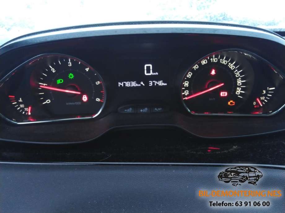 Peugeot 208 2012-2019 (Type I) , Motorkode: 8H01, Girkassekode:
