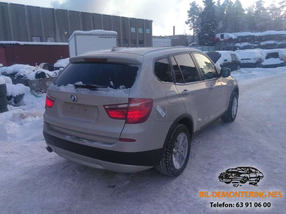 BMW X3 2010-2017 (F25) (F25), Motorkode: N47D20C, Girkassekode: GA8HP45Z-4WD