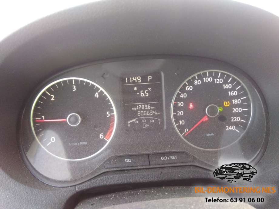 VW Polo 2009-2014 (Type V, Fase 1) , Motorkode: , Girkassekode: MLM