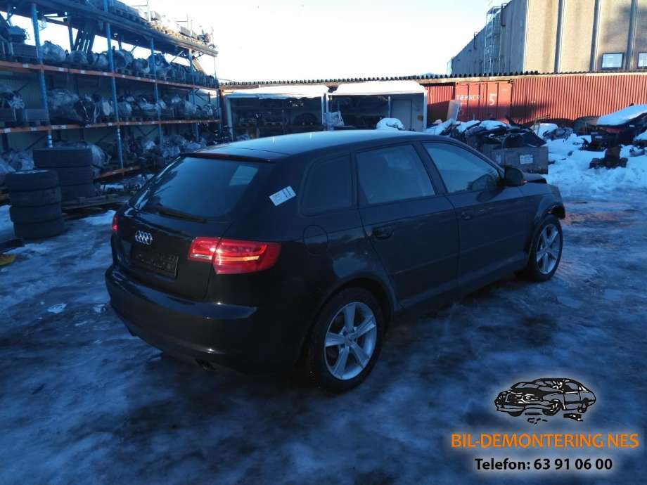 Audi A3 2009-2012 (Type II, Fase 2) , Motorkode: CAYC, Girkassekode: LUB