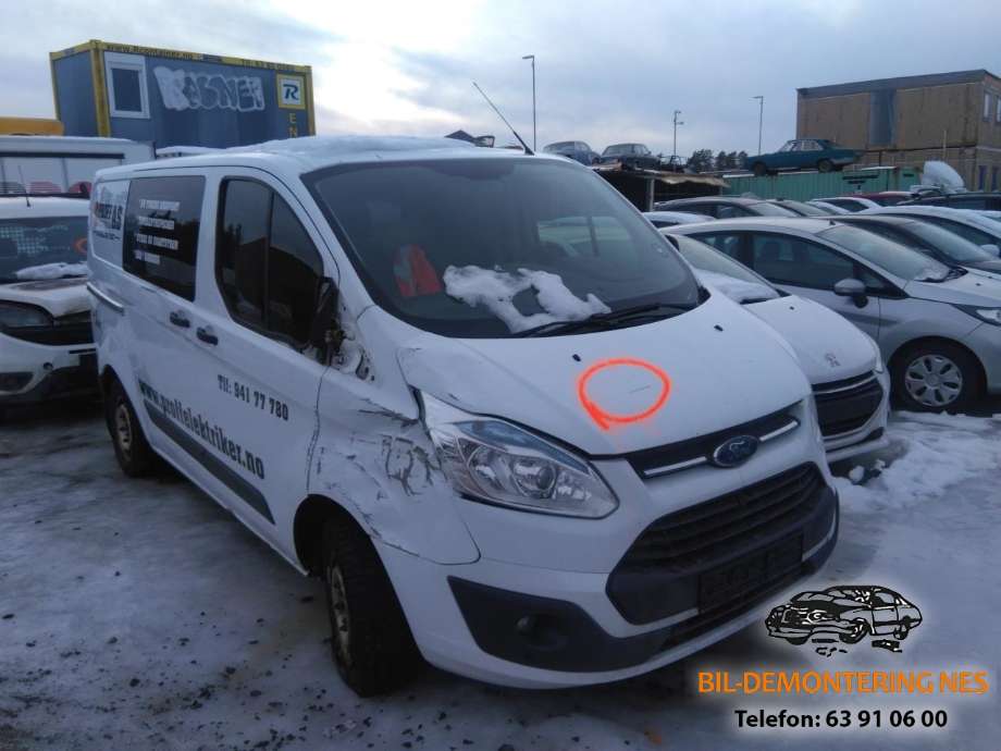 Ford Transit Custom 2013-2023 (Type I) , Motorkode: CYFF, Girkassekode: 