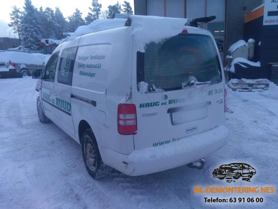 VW Caddy 2010-2015 (Type III, Fase 2) , Motorkode: CFHF, Girkassekode: NFQ