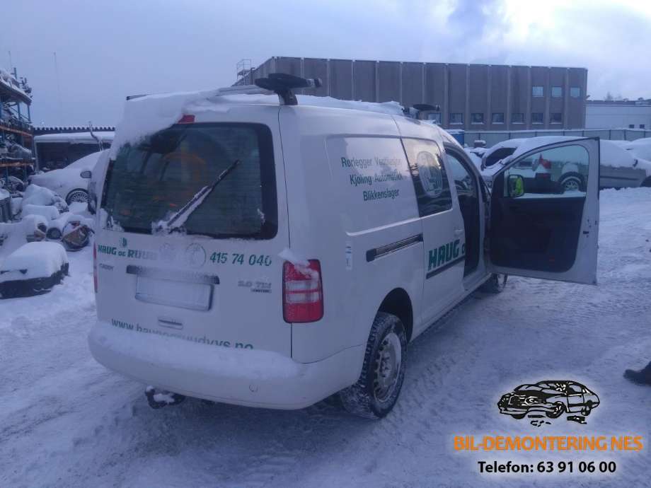 VW Caddy 2010-2015 (Type III, Fase 2) , Motorkode: CFHF, Girkassekode: NFQ