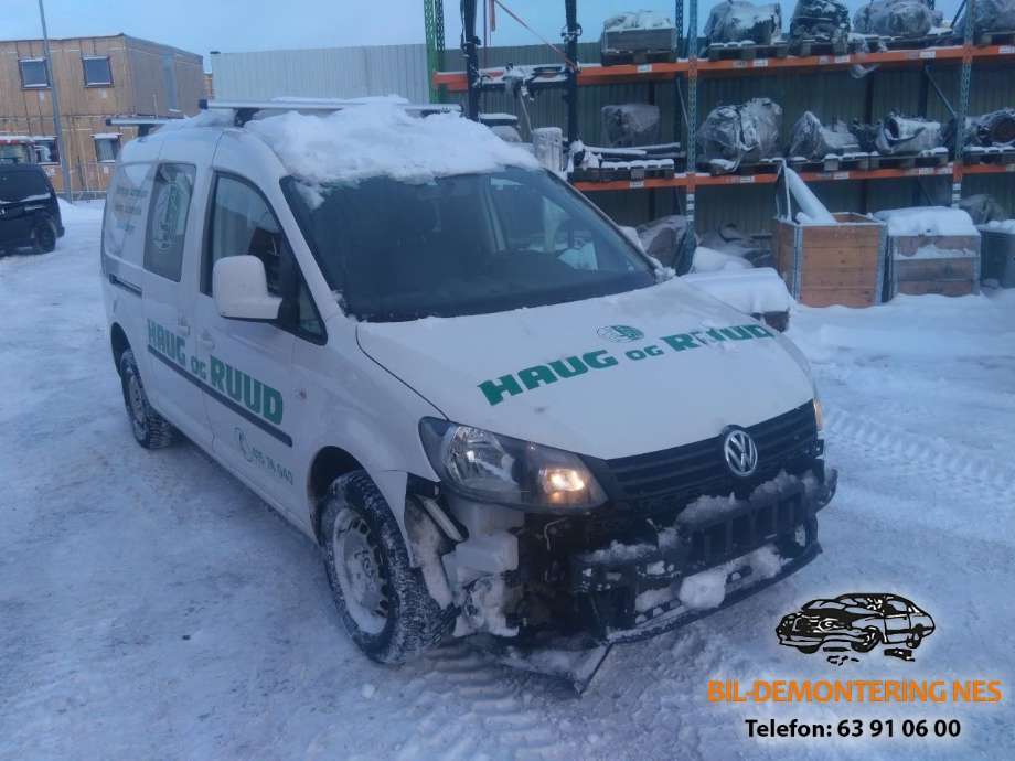 VW Caddy 2010-2015 (Type III, Fase 2) , Motorkode: CFHF, Girkassekode: NFQ
