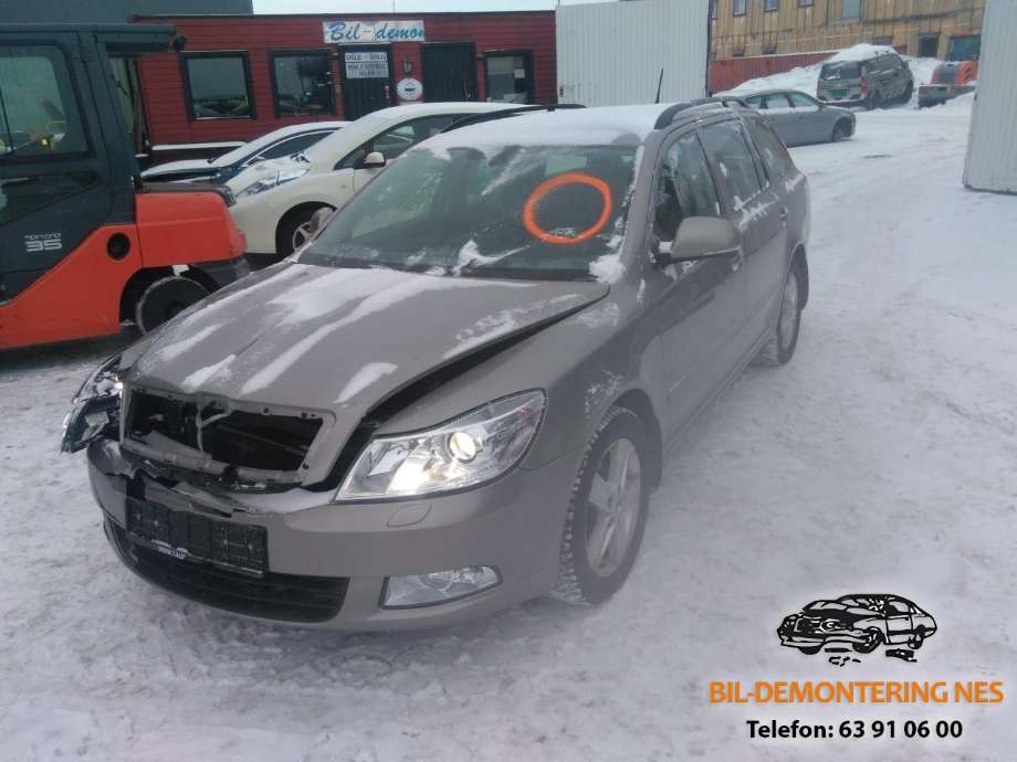 Škoda Octavia 2009-2013 (Type II, Fase 2) , Motorkode: CAY, Girkassekode: LHW