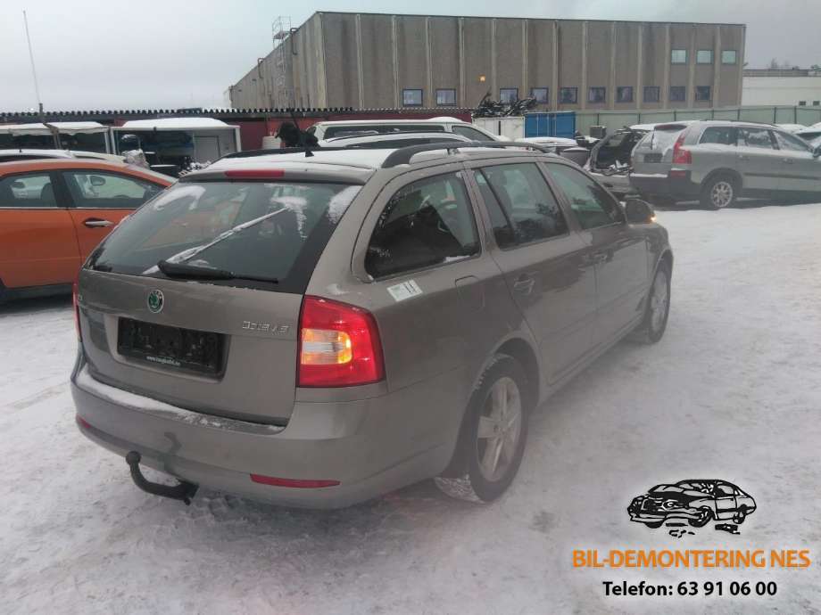 Škoda Octavia 2009-2013 (Type II, Fase 2) , Motorkode: CAY, Girkassekode: LHW