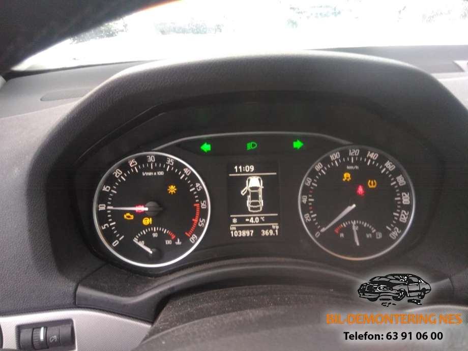 Škoda Octavia 2009-2013 (Type II, Fase 2) , Motorkode: CAY, Girkassekode: LHW