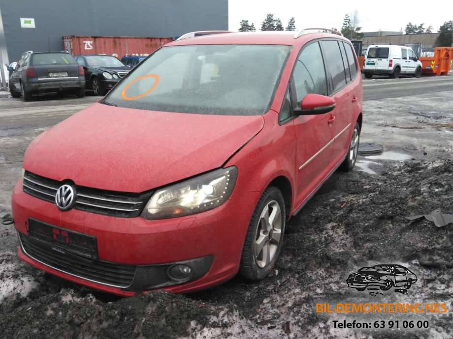 VW Touran 2010-2015 (Type I, Fase 3) , Motorkode: CFHC, Girkassekode: PBF