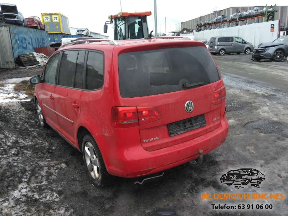 VW Touran 2010-2015 (Type I, Fase 3) , Motorkode: CFHC, Girkassekode: PBF