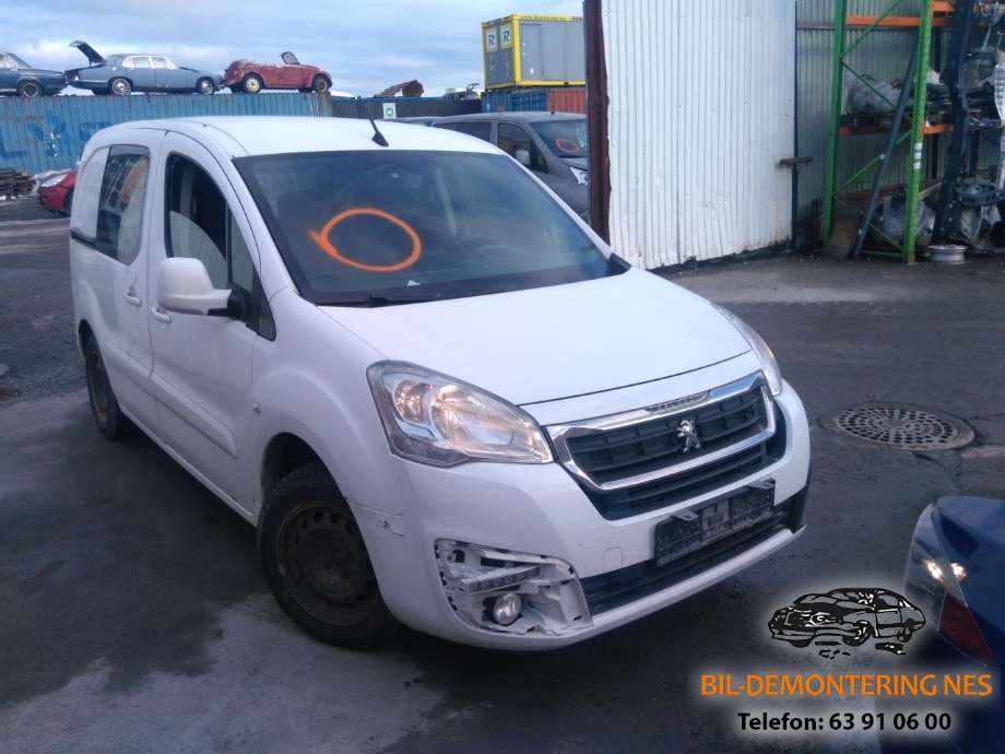 Peugeot Partner 2015-2019 (Type II, Fase 2) , Motorkode: BH02, Girkassekode: 