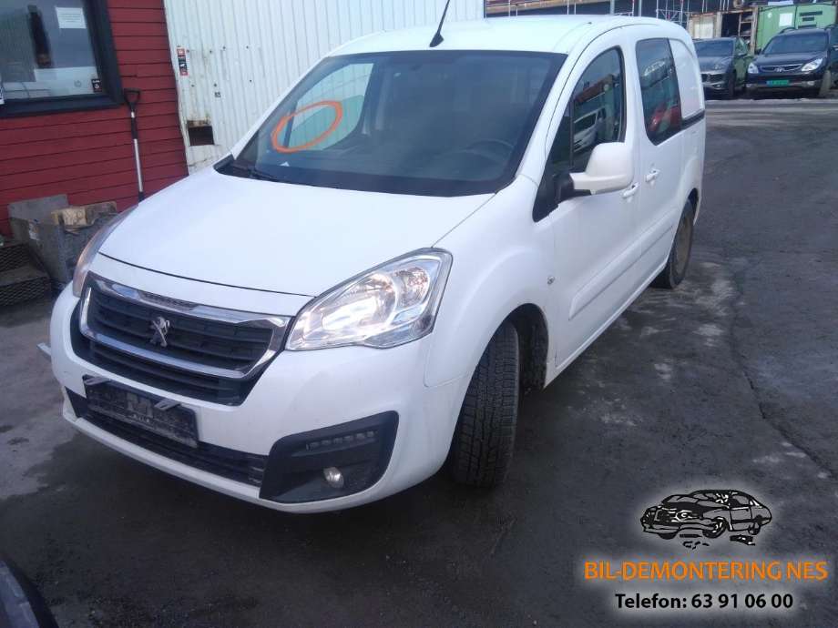 Peugeot Partner 2015-2019 (Type II, Fase 2) , Motorkode: BH02, Girkassekode: 