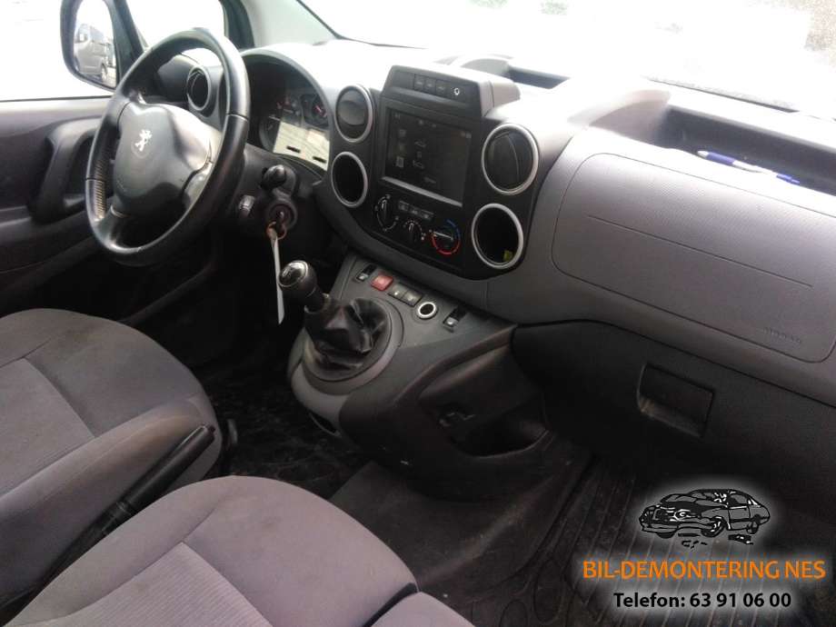 Peugeot Partner 2015-2019 (Type II, Fase 2) , Motorkode: BH02, Girkassekode: 