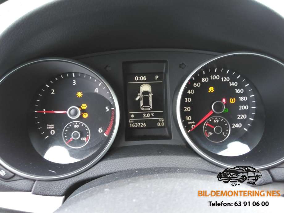 VW Golf VI 2008-2012 , Motorkode: CAYC, Girkassekode: MGN