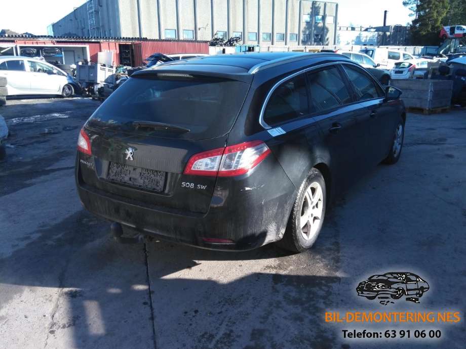 Peugeot 508 2011-2014 (Type I, Fase 1) , Motorkode: 9H05, Girkassekode: 