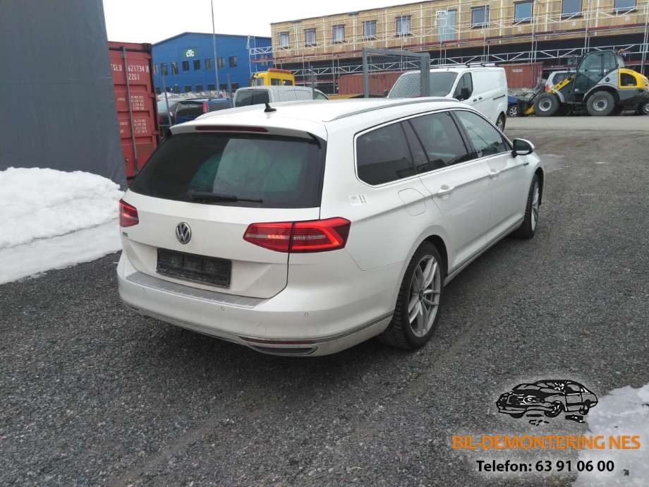 VW Passat 2015-2019 (Fase 1) (B8) (B8), Motorkode: CUKC, Girkassekode: SCB