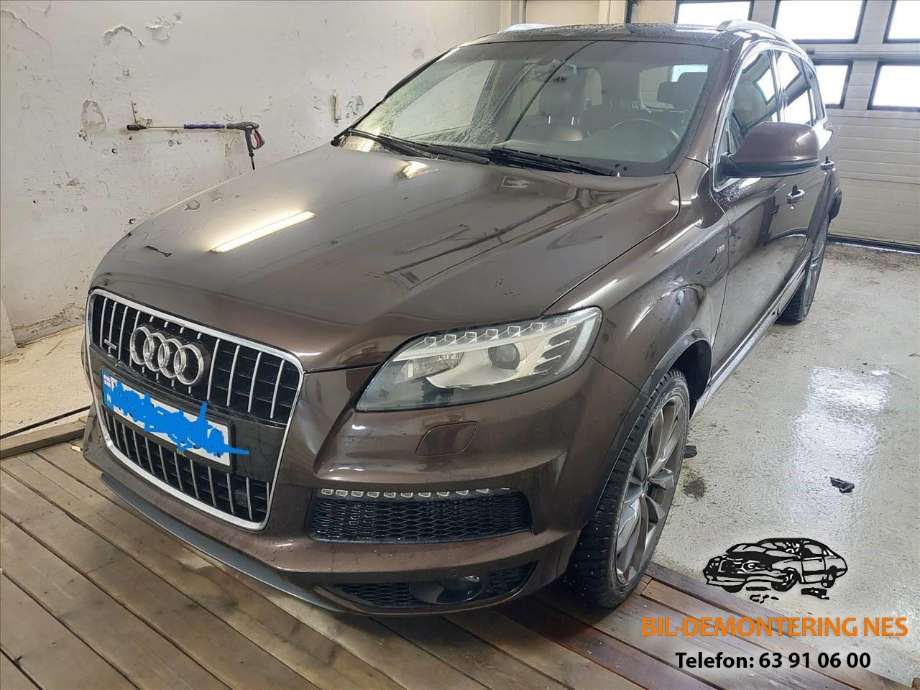 Audi Q7, 2010-2015 (Type I, Fase 2)  delebil , Motorkode: CJGA, Girkassekode: MHP