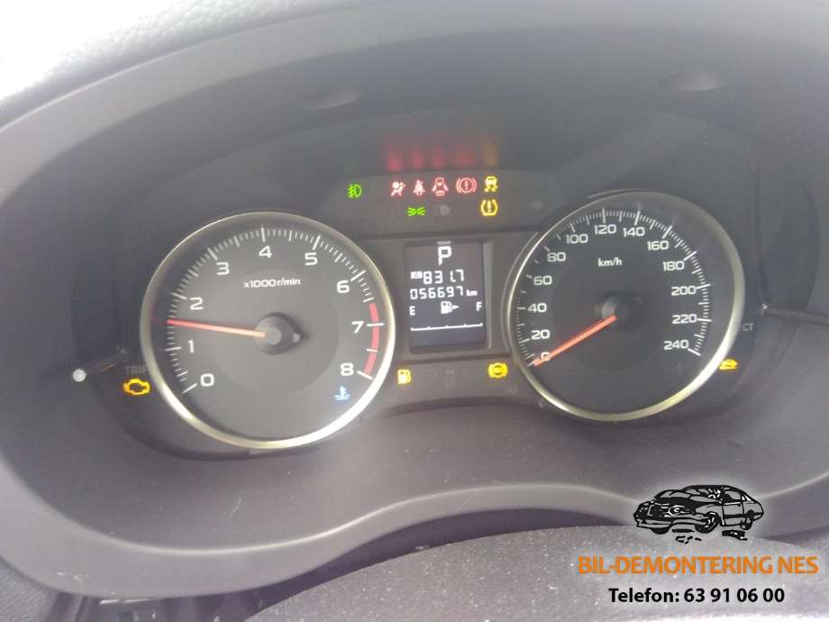 Subaru XV 2012-2017 (Type I) , Motorkode: FB16, Girkassekode: TR580DY7BA