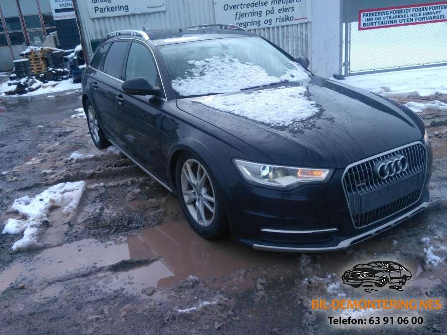 Audi A6, Allroad 2012-2014 (Type III, Fase 1) (C7) (C7), Motorkode: CLAA, Girkassekode: NNA
