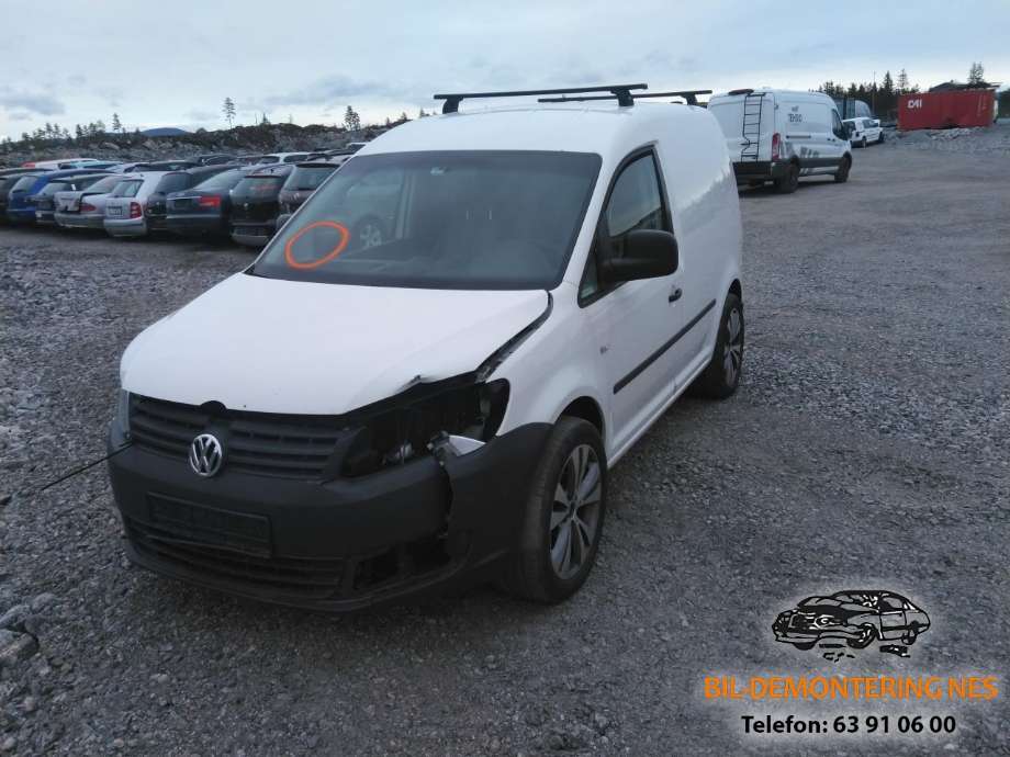 VW Caddy 2010-2015 (Type III, Fase 2) , Motorkode: CAYD, Girkassekode: LZY