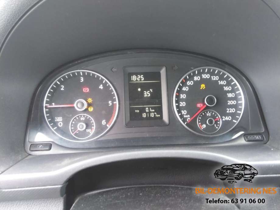 VW Caddy 2010-2015 (Type III, Fase 2) , Motorkode: CAYD, Girkassekode: LZY
