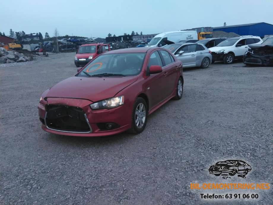Mitsubishi Lancer 2008-2017 delebil , Motorkode: 4B10, Girkassekode: 
