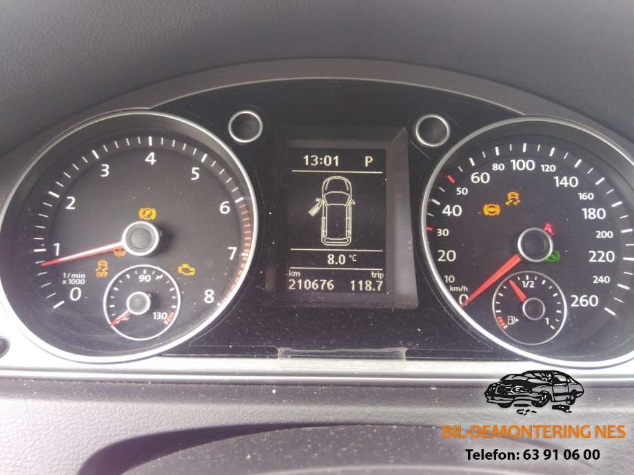 VW Passat 2011-2015 (B7) (B7), Motorkode: CAXA, Girkassekode: PMS