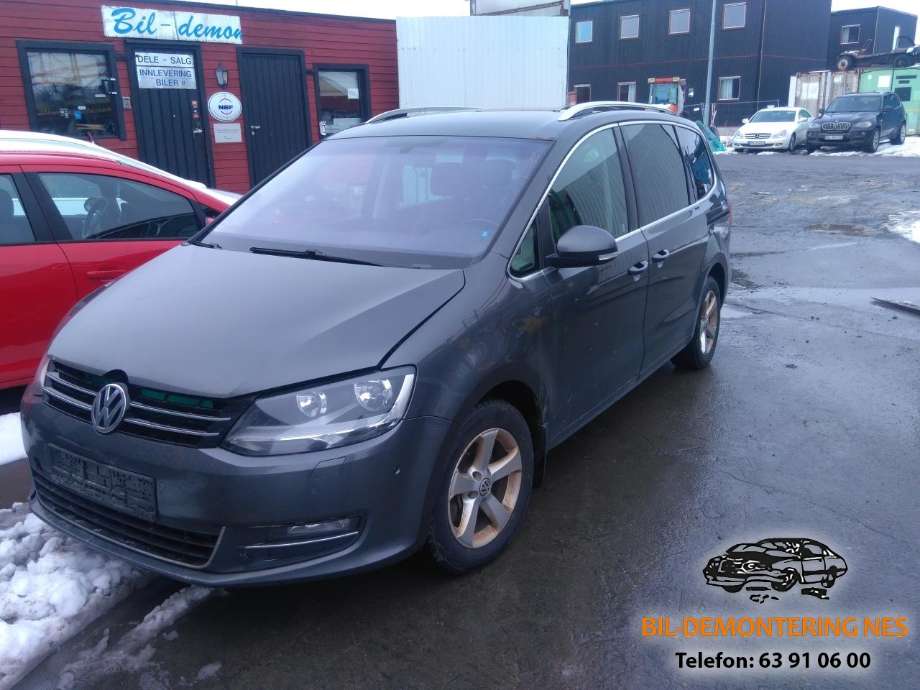 VW Sharan 2010-->> (Type II) , Motorkode: CFFB, Girkassekode: NGH