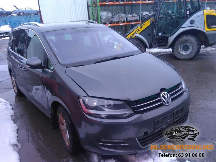 VW Sharan 2010-->> (Type II) , Motorkode: CFFB, Girkassekode: NGH