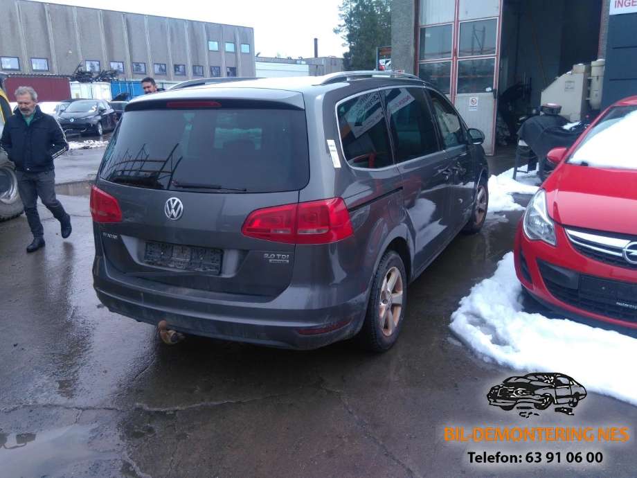 VW Sharan 2010-->> (Type II) , Motorkode: CFFB, Girkassekode: NGH