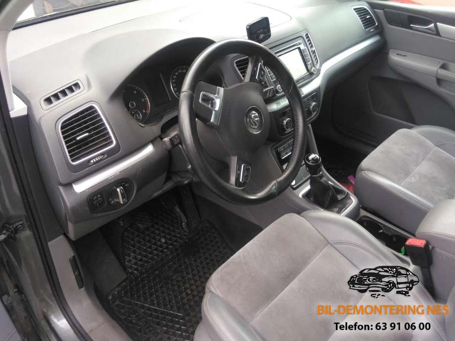 VW Sharan 2010-->> (Type II) , Motorkode: CFFB, Girkassekode: NGH
