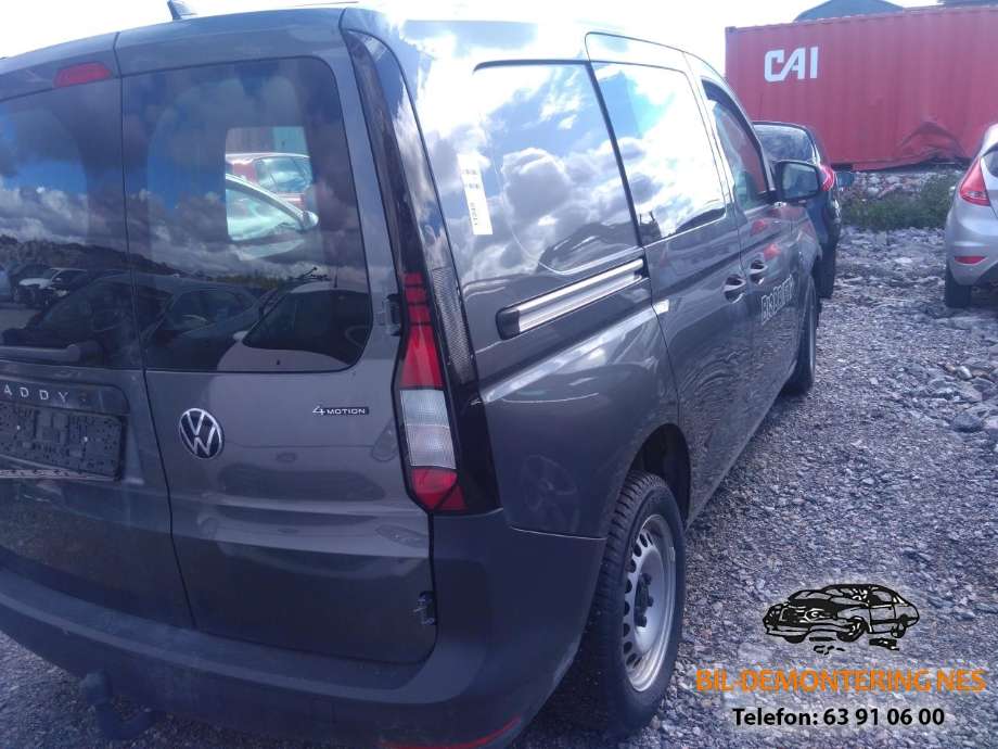 VW Caddy 2020-->> (Type IV) delebil , Motorkode: DTR, Girkassekode: 