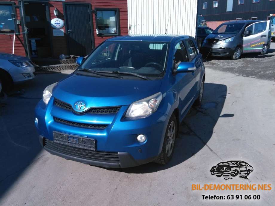 Toyota Urban Cruiser 2009-2014 , Motorkode: 1ND-TV, Girkassekode: 