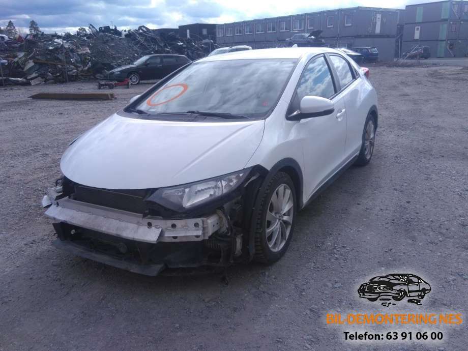 Honda Civic 2012-2015 (Type IX, Fase 1) delebil , Motorkode: N16A1, Girkassekode: 
