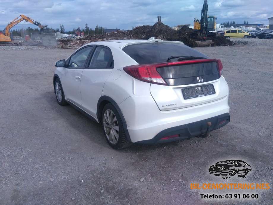 Honda Civic 2012-2015 (Type IX, Fase 1) delebil , Motorkode: N16A1, Girkassekode: 