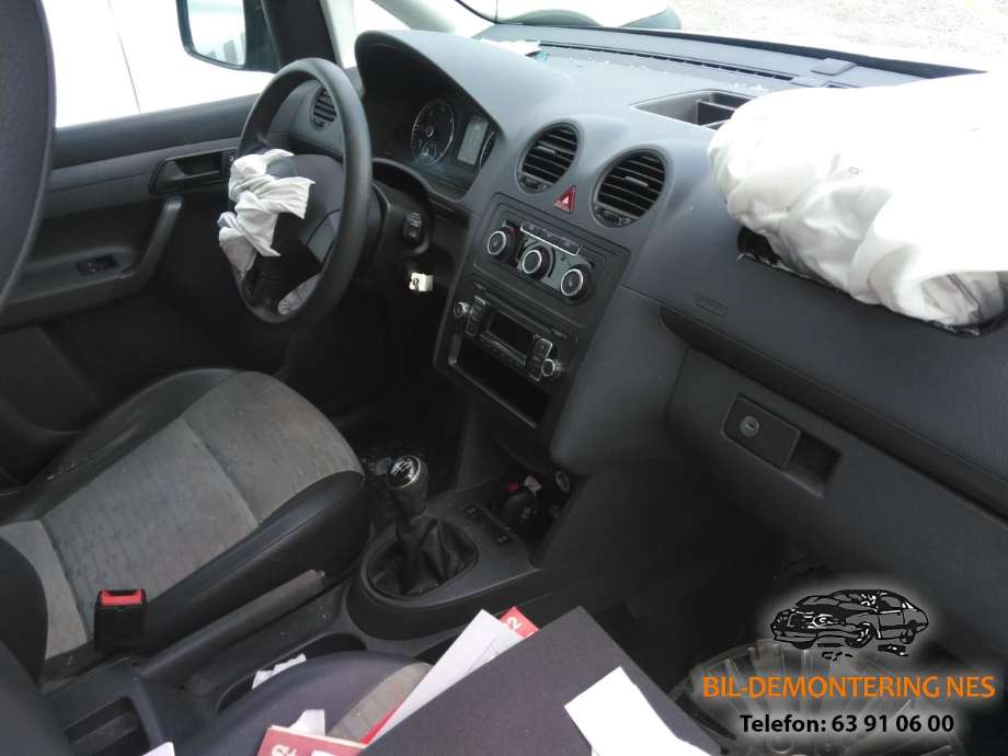 VW Caddy 2010-2015 (Type III, Fase 2) , Motorkode: CAYD, Girkassekode: MLU