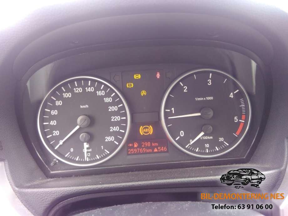 BMW 3-Serie 2005-2011 (E90/E91/E92/E93) (E90/E91/E92/E93), Motorkode: 204D4 / M47D20U2, Girkassekode: 