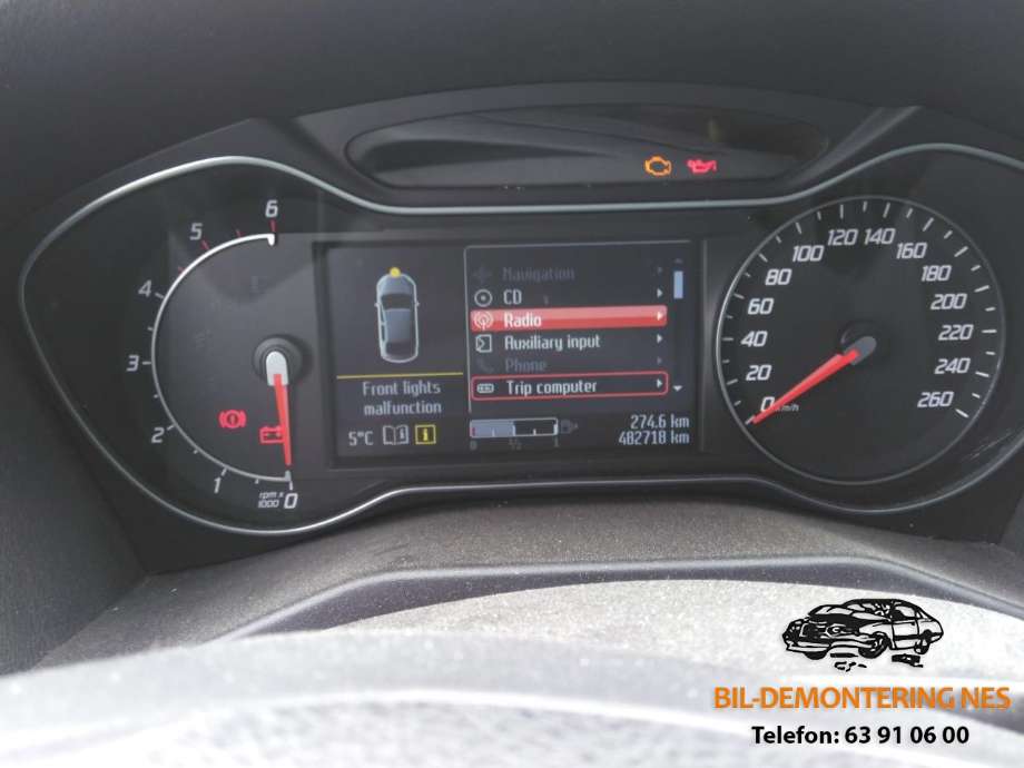 Ford Mondeo 2011-2014 (Type IV, Fase 2) , Motorkode: TYBA, Girkassekode: