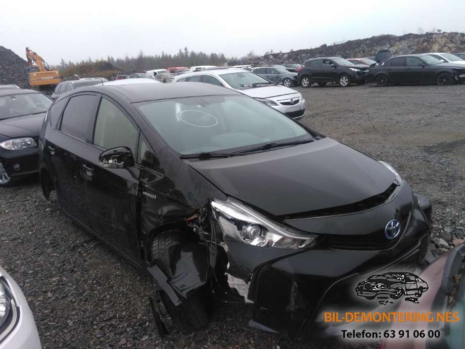 Toyota Prius +7 2012-2020 (Type III) (stasjonsvogn) (stasjonsvogn), Motorkode: 2ZR-FXE, Girkassekode: 