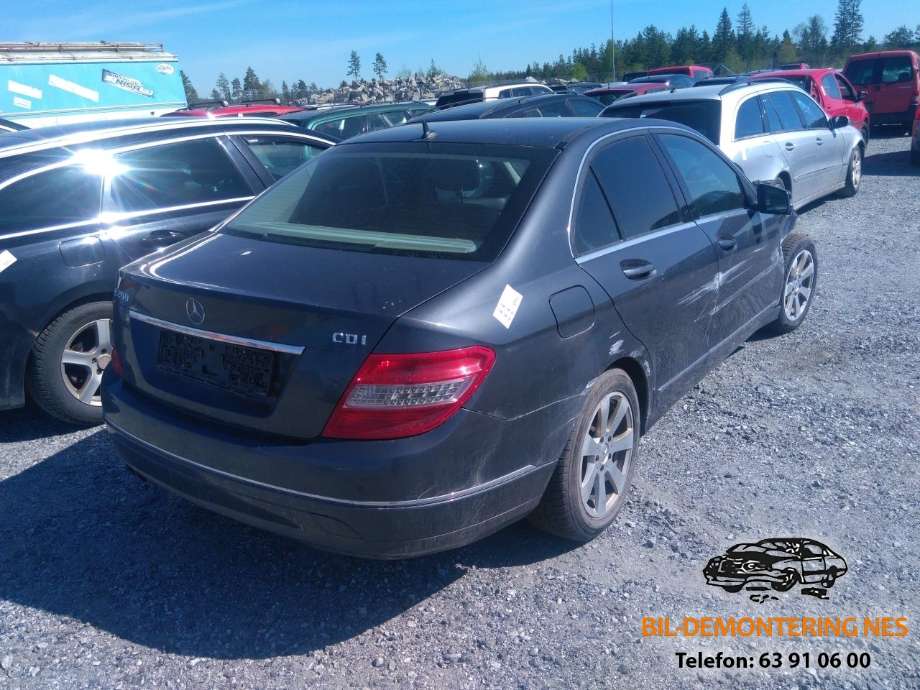 Mercedes C-Klasse 2011-2014 (Fase 2) (W204) (W204), Motorkode: 651913, Girkassekode: 