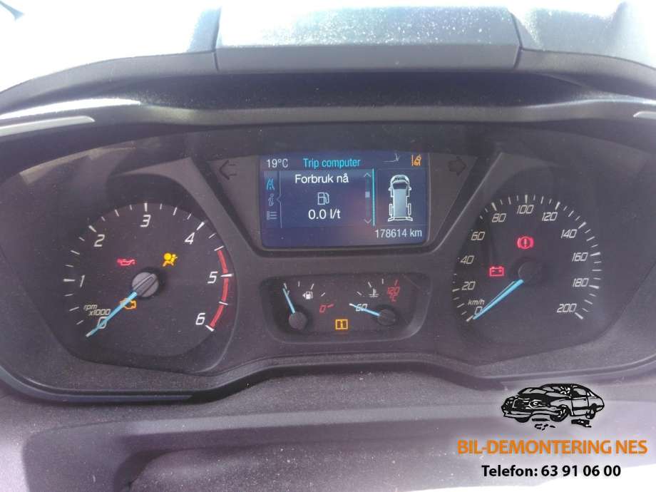 Ford Transit Custom 2013-2023 (Type I) , Motorkode: DRFF, Girkassekode: 