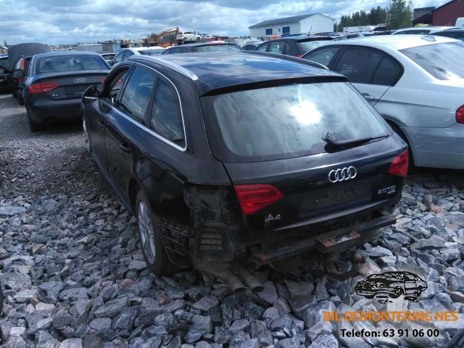 Audi A4 2007-2014 (Type IV) (B8) (B8), Motorkode: CAG, Girkassekode: 