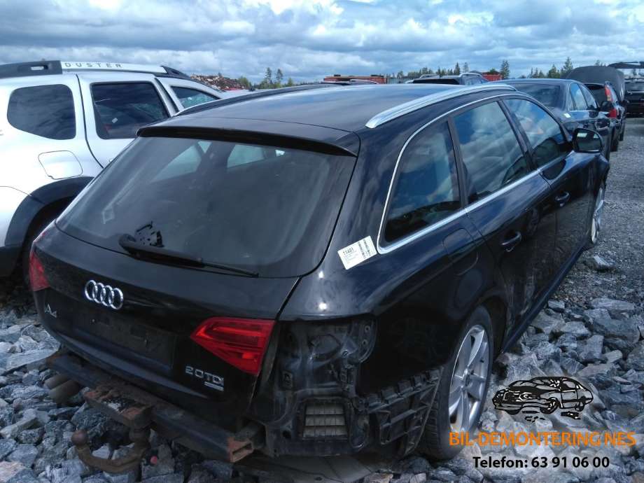 Audi A4 2007-2014 (Type IV) (B8) (B8), Motorkode: CAG, Girkassekode: 